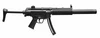 HK MP5 SEMI-AUTOMATIC 22LR RIFLE 16.1'' BARREL MATTE BLACK FINISH 1 MAG