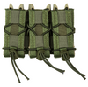 HIGH SPEED GEAR PISTOL TACO TRIPLE MAGAZINE POUCH MOLLE FITS MOST PISTOL MAGAZINES HYBRID KYDEX AND NYLON - ODG