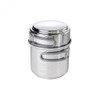 ESBIT 985ML LIGHTWEIGHT STAINLESS STEEL COOKSET W/ ALCOHOL BURNER