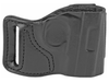 DESANTIS GUNHIDE 115 E-GAT SLIDE BELT HOLSTER SIG P938 BLACK LEATHER