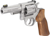 RUGER GP100 10MM REVOLVER MATCH CHAMP 4.2'' BARREL 6 ROUNDS STAINLESS STEEL HARDWOOD HOGUE STIPPLED GRIP