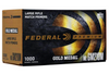 FEDERAL PREMIUM GOLD MEDAL CENTERFIRE PRIMERS LARGE RIFLE MATCH 1000 COUNT