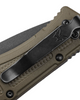 BENCHMADE CLAYMORE RANGER GREEN GRIVORY® KNIFE 3.6'' CPM-D2 TOOL STEEL BLADE