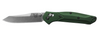 BENCHMADE 940 OSBORNE GREEN ALUMINUM KNIFE 3.4'' CPM-S30V STAINLESS STEEL BLADE
