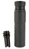 SILENCERCO VELOS LBP SUPPRESSOR 556 NATO 5.98'' LONG 15.2OZ 174 STAINLESS STEEL ICONEL 625 CONSTRUCTION V-SERIES CERAKOTE FINISH BLACK