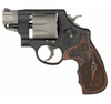 SMITH & WESSON MODEL 327 357 MAGNUM REVOLVER 2'' BARREL SCANDIUM WOOD GRIPS INTEGRAL U NOTCH REAR SIGHT 8 ROUNDS TUNED ACTION - ORIGINAL BOX - PREOWNED