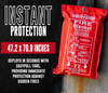 READY HOUR LARGE FIRE BLANKET 47.2'' X 70.8'' INCHES