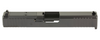 GLOCK OEM MOS SLIDE GLOCK 19 GEN 3 OPTICS READY SLIDE WITH ASSEMBLED INTERNALS MOS COVER PLATE AND STANDARD SIGHTS