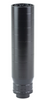 RUGGED SUPPRESSORS SUB9 SUB GUN SUPPRESSOR 9MM + 3 LUG ADAPTER 17-4 STAINLESS STEEL CONSTRUCTION