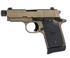 SIG SAUER P938 9MM EMPORER SCORPION SEMI-AUTO PISTOL FDE + THREADED BARREL - ORIGINAL BOX - PREOWNED