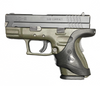 SPRINGFIELD ARMORY XD-9 SUBCOMPACT 9MM 3'' BARREL + CRIMSON TRACE LASER 1 MAGAZINE OD GREEN GRIP - PREOWNED