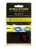 PELTOR EARPLUGS SPORT BLAST FOAM 32 DB IN EAR YELLOW ADULT 2 PAIR