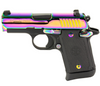 SIG SAUER P938 9MM SEMI-AUTO PISTOL 3'' BARREL RAINBOW G10 GRIPS AMBI 7 ROUNDS 1 MAGAZINE - NO ORIGINAL BOX - PREOWNED