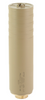 OTTER CREEK LABS POLONIUM RIFLE SUPPRESSOR 308 WIN 7.62MM THREADED 1.375X24 STAINLESS STEEL CONSTRUCTION CERAKOTE FINISH FLAT DARK EARTH