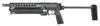 KELTEC KP50 5.7X28MM SEMI-AUTO PISTOL + PISTOL BRACE 2 MAGAZINE - BLACK