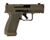 CANIK METE MC9 PRIME SEMI-AUTO 9MM PISTOL 3.64'' BARREL COMPENSATED SLIDE & BARREL OPTICS READYT 2 MAGAZINE FLAT DARK EARTH