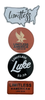 LIMITLESS AMERICA STICKER PACK (4) LOGO STICKERS