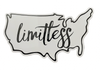 LIMITLESS AMERICA STICKER PACK (4) LOGO STICKERS
