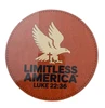 LIMITLESS AMERICA STICKER PACK (4) LOGO STICKERS