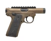RUGER MARK IV 22LR PISTOL 3'' THREADED BARREL 1/2X28 - BURNT BRONZE