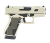 GLOCK 43X MOS 9MM SUBCOMPACT PISTOL 3.41'' PORTED BARREL BANSHEE TWO-TONED CERAKOTE TAN OPTICS READY 2 MAGAZINES