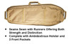 UTG ABC SLING PACK 34" MULTI-FIREARM CASE - DARK EARTH