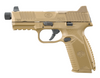 FN 509 TACTICAL 9MM 4.5" BARREL 24 ROUND PISTOL - FLAT DARK EARTH