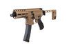 SIG SAUER MPX K 9MM PISTOL 4.5'' 30RD M-LOK FOLDING STOCK COYOTE
