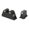 TRIJICON BRIGHT & TOUGH SUPPRESSOR HEIGHT NIGHT SIGHTS FITS GLOCK 20/21/29/30 TRITIUM FRONT/REAR GREEN 3 DOT