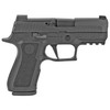 SIG SAUER P320 X-COMPACT SEMI AUTO 9MM 3.6" BARREL XRAY 3 WITH R2 PLATE NIGHT SIGHTS 10 ROUND 2 MAGS - BLACK
