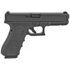 GLOCK 17 GEN 4 FULL SIZE 9MM 4.48" BARREL FIXED SIGHTS 17 ROUND 3 MAGS OEM RAIL FRONT SERRATIONS EXTENDED MAG CATCH EXTENDED SLIDE STOP - MATTE BLACK