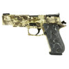 SIG SAUER P220 HUNTER SINGLE ACTION ONLY FULL SIZE 10MM 5" BARREL STEEL FRAME BLACK G10 GRIPS TRITIUM FIBER OPTICS 8 ROUND 2 MAGS - KRYPTEK CAMO FINISH