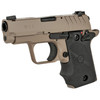 SPRINGFIELD 911 SEMI AUTO 1911 MICRO COMPACT 380 ACP 2.7" BARREL ALLOY FRAME 7 ROUND HOGUE RUBBER WRAPPED ROUND GRIP TRITUM NIGHT SIGHTS - FLAT DARK EARTH