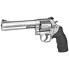 SMITH & WESSON 686 L FRAME REVOLVER 357 MAGNUM 6" BARREL 6 ROUND - STAINLESS WITH RUBBER GRIPS