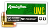 REMINGTON AMMUNITION UMC 45 ACP 185 GR BRASS CASE (FMJ) 50 ROUND BOX