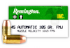 REMINGTON AMMUNITION UMC 45 ACP 185 GR BRASS CASE (FMJ) 50 ROUND BOX