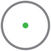 HOLOSUN TECHNOLOGIES MICRO GREEN DOT 2MOA DOT HI AND LOW MOUNT - BLACK