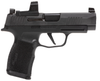 SIG SAUER P365XL 9MM 3.7'' BARREL + ROMEO ZERO ELITE RED DOT 32 MOA CIRCLE WITH 2 MOA RED DOT -12 ROUND BLACK