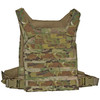 GREY GHOST GEAR MINIMALIST PLATE CARRIER DESIGNED TO CARRY 10"X12" HARD PLATES - MULTICAM