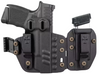 CROSSBREED HOLSTERS ROGUE SYSTEM GLOCK 19 - 19X - 23 - 25 - 45 - RH - KYDEX - BLACK