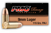 PMC BRONZE 9MM 115 GRAIN FMJ 1150 FPS - 1000 ROUND CASE