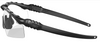 OAKLEY STANDARD ISSUE BALLISTIC M-FRAME 3.0 GLASSES - BLACK FRAME WITH CLEAR, GREY AND PERSIMMON LENSES