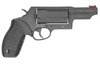 TAURUS JUDGE DOUBLE ACTION METAL FRAME REVOLVER MEDIUM FRAME 410 GAUGE/45LC 3" CHAMBER 3" BARREL STEEL OXIDE BLACK 5 ROUND CAPACITY + HOLSTER - PREOWNED