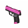 SIG P365 9MM NO SAFETY 10 ROUND PISTOL - PINK CERAKOTE H-141