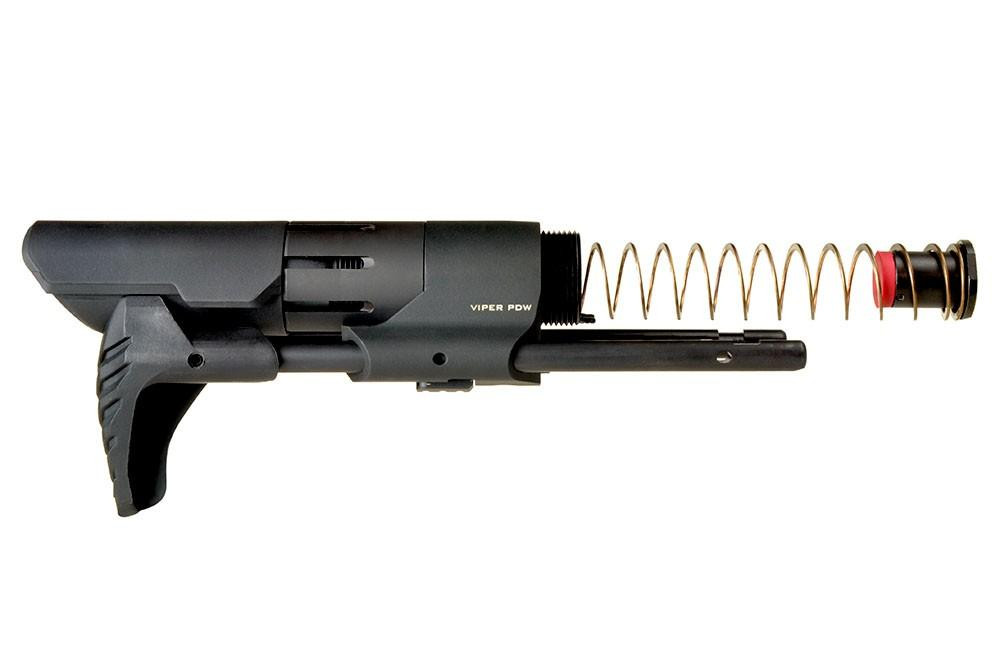 トイガン Strike Industries Viper PDW Stock STRIKE INDUSTRIES VIPER PDW STOCK - BLACK - LIMITLESS AMERICA