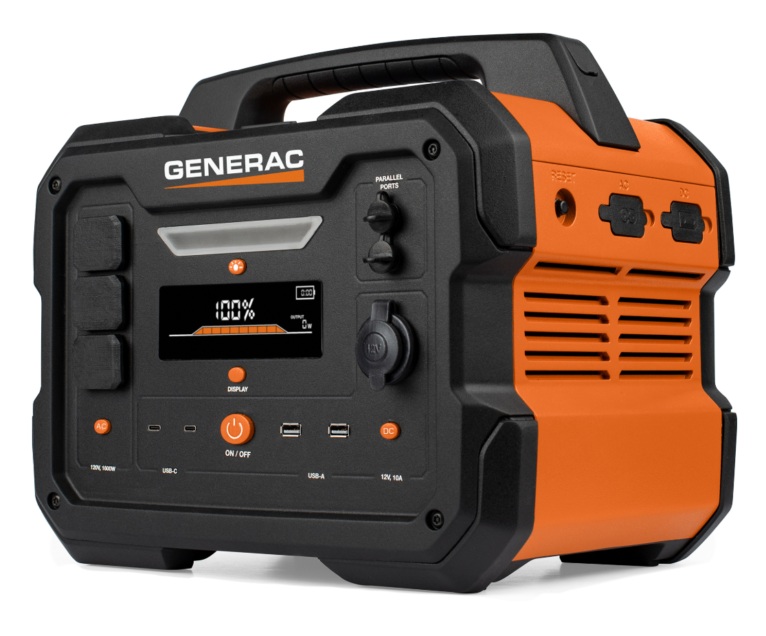 GENERAC GENERATORS MODEL 8025 GB1000 PS 1.6KW 50ST - LIMITLESS AMERICA