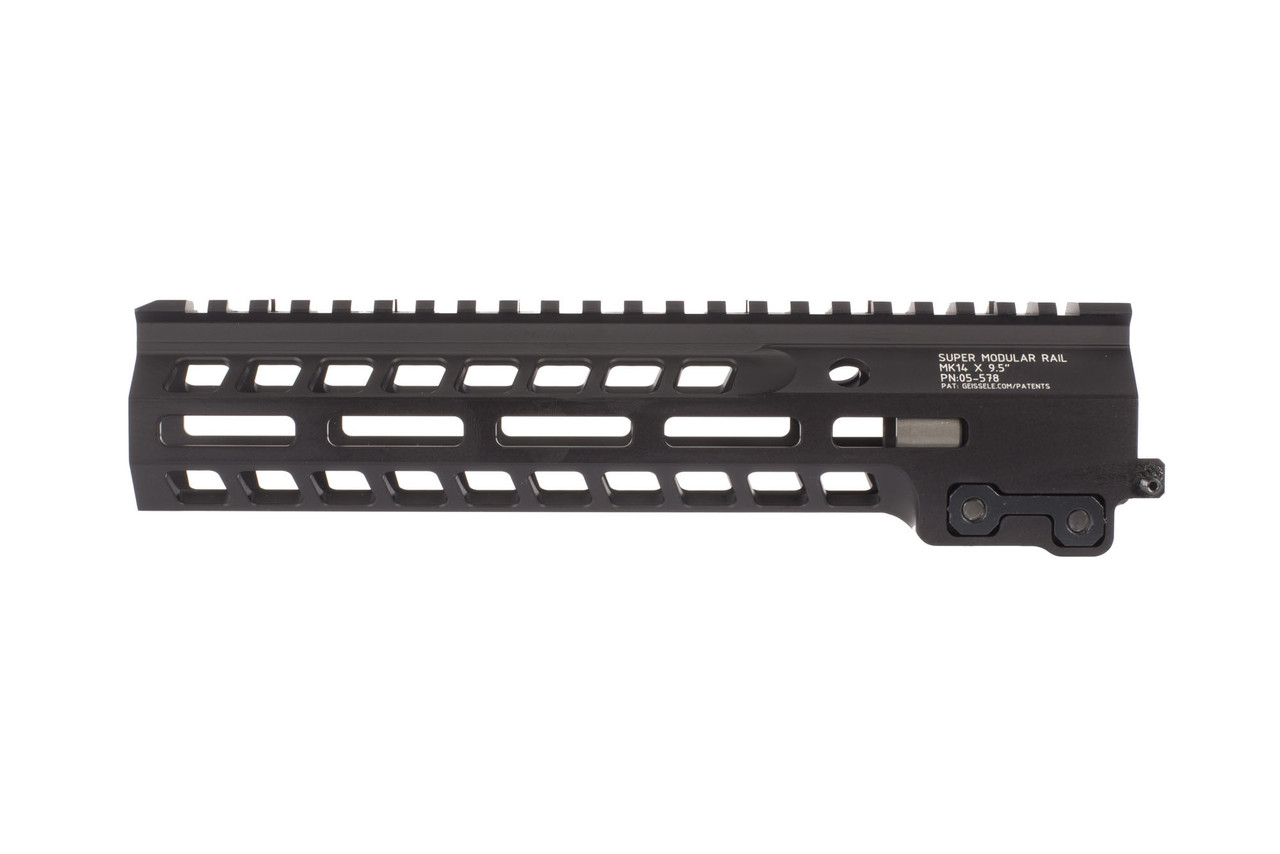 GEISSELE AR-15 SUPER MODULAR RAIL MK14 M-LOK - 9.5'' BLACK