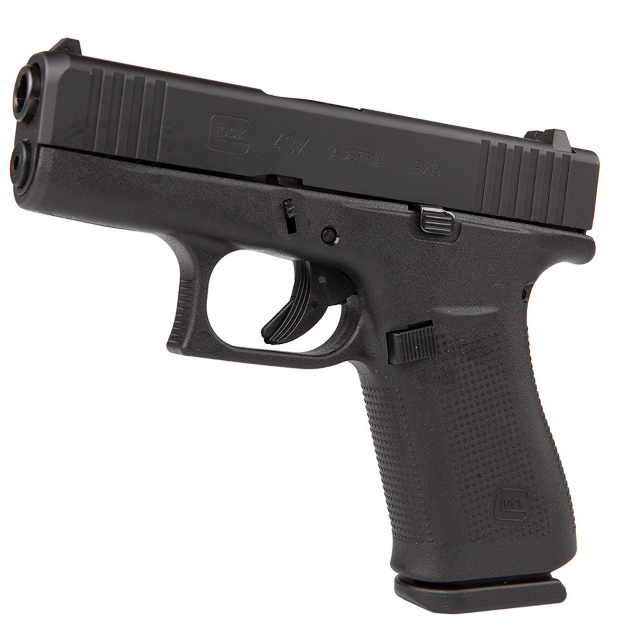 GLOCK 43X 9MM PISTOL BLACK