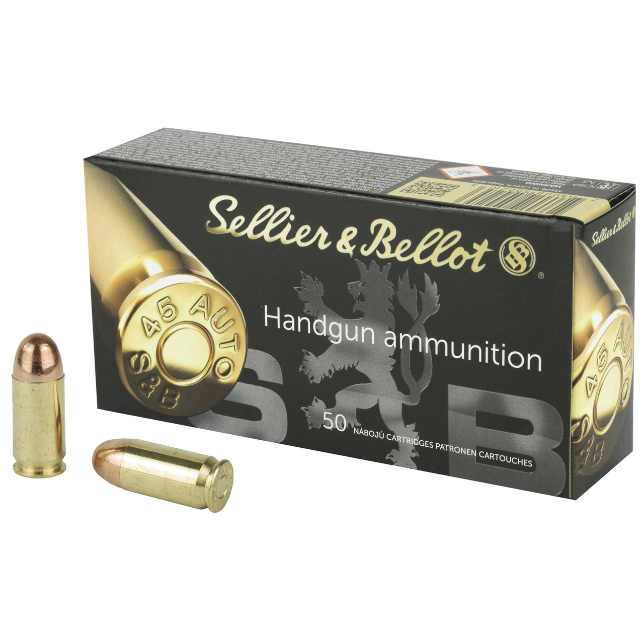 45 auto ammo WINCHESTER BRASS 500 ROUNDS in stock - Gunners House