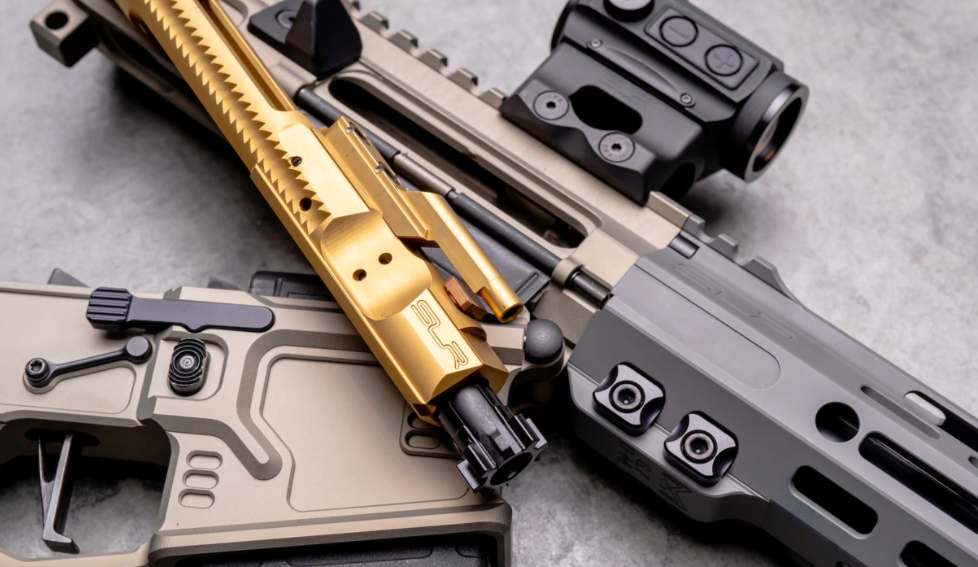 SLR RIFLEWORKS SLR PREMIUM BCG 5.56 - TiN - LIMITLESS AMERICA
